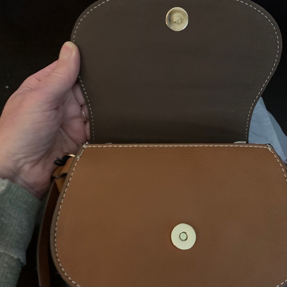 RACHEL ZOE Edessi Saddle Brown Crossbody & Belt Bag NWT - Picture 9 of 9